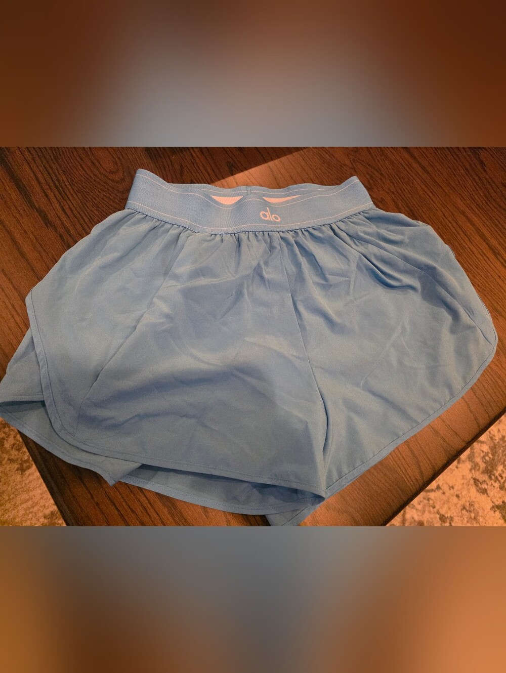 Alo Match Point Short Azure Blue Small